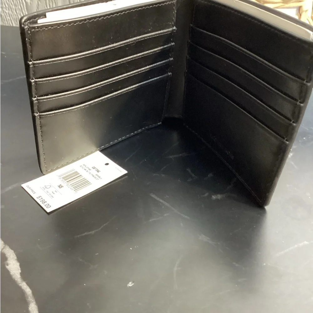 Michael Kors Black Leather Card Holder
